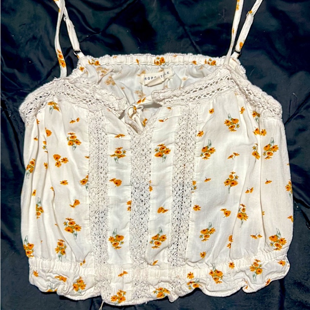 Flower crop tank